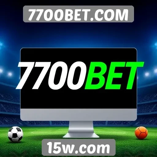 Plataforma 7700BET.COM disponibiliza apostas esportivas online
